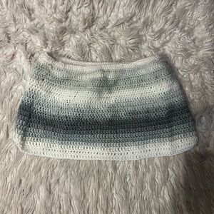 Elegant Ombre Crochet Skirt